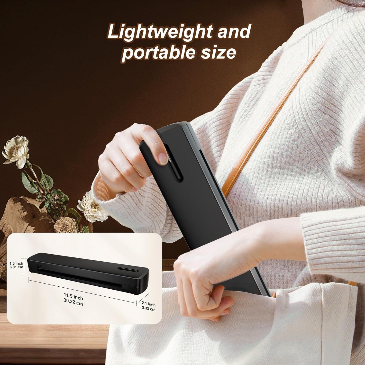 Impresora Térmica Portátil NULLTONEX C80 Bluetooth A4 A5