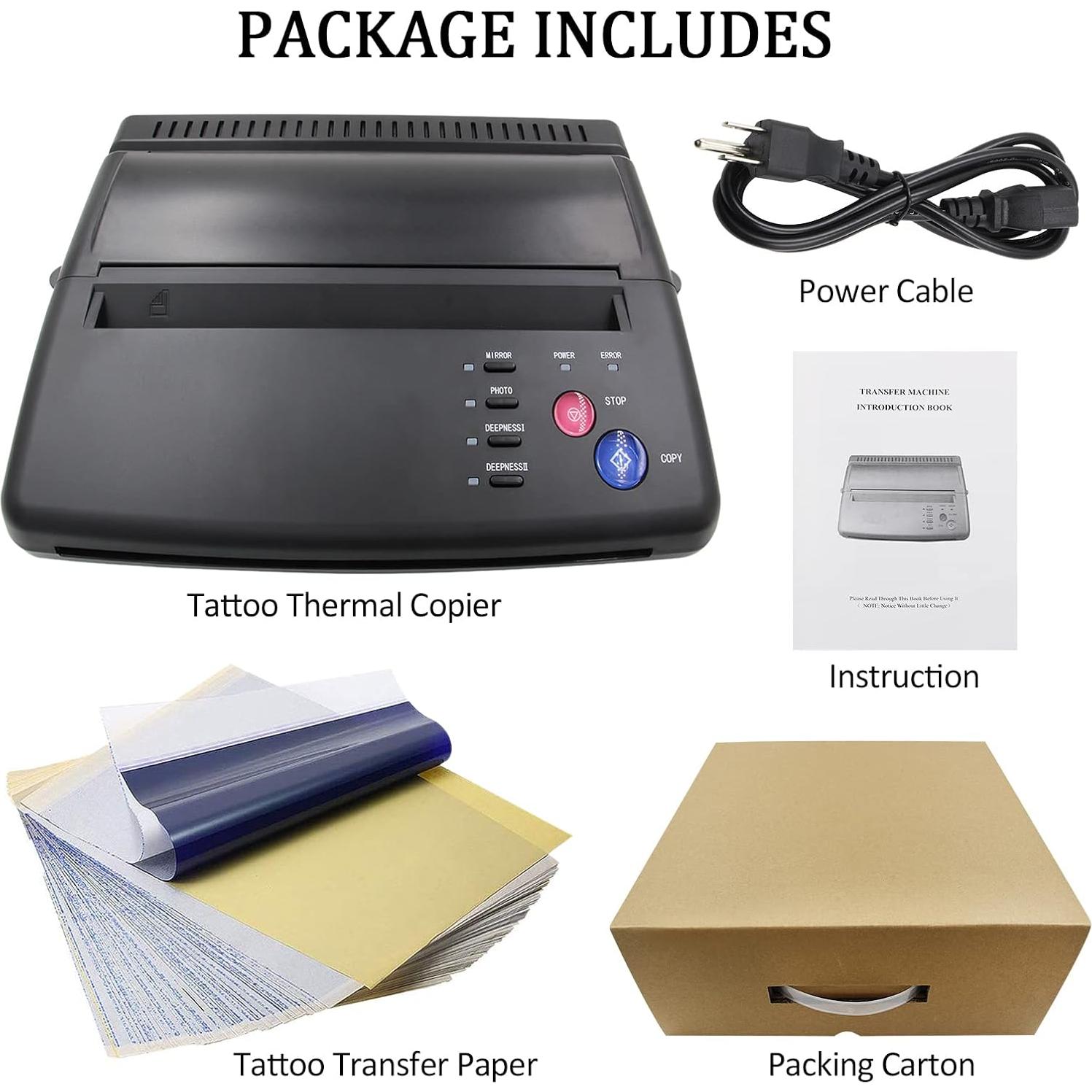 Máquina de Plantillas de Transferencia Autdor TA - Impresora Térmica Portátil con 30 Hojas