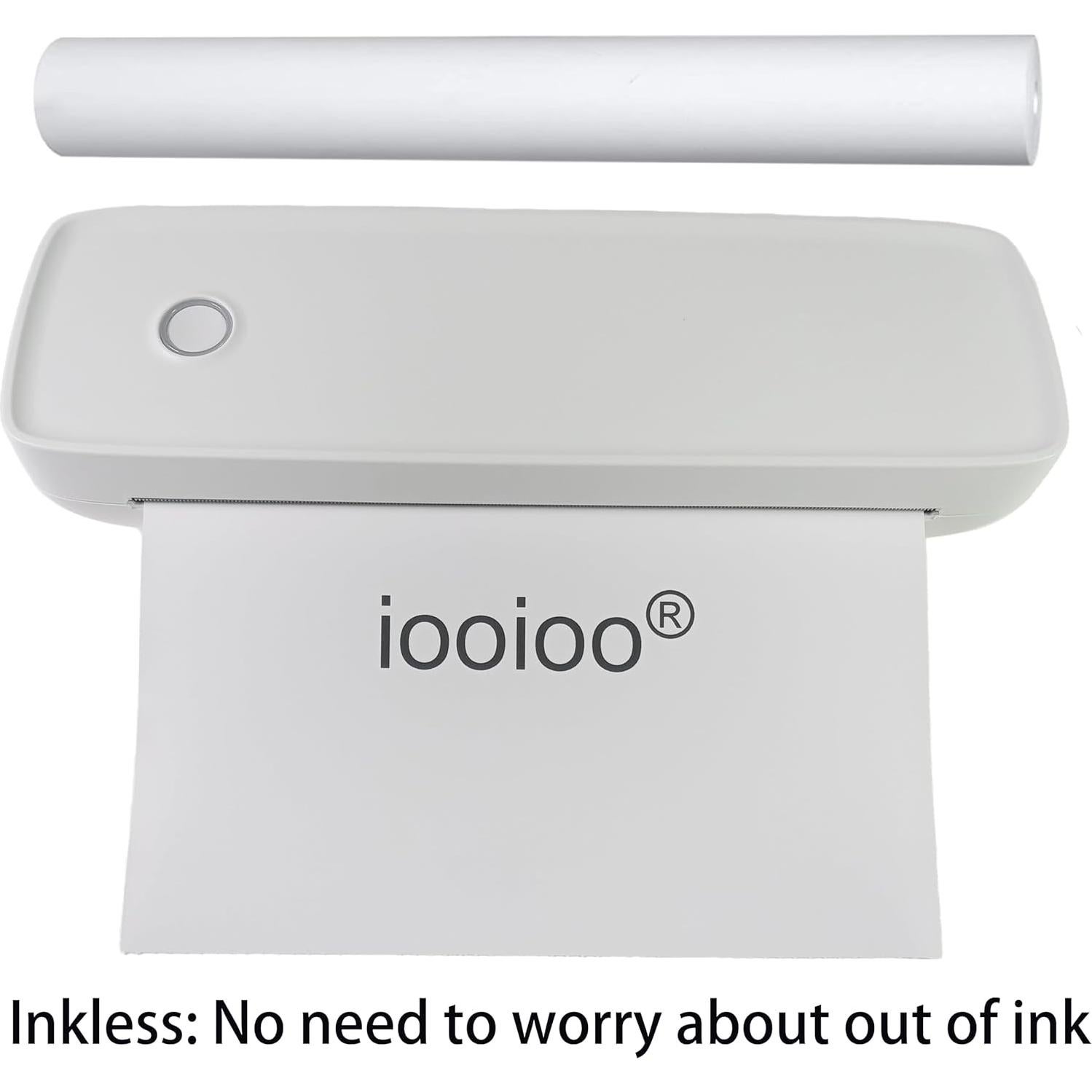 Impresora Térmica Portátil IOOIOO A80 Sin Tinta 200 DPI