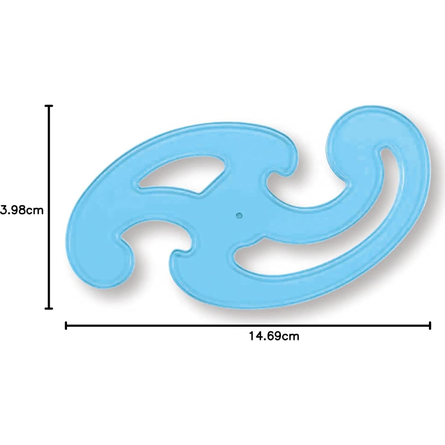 Juego de Curvas Francesas STAEDTLER 3 Piezas Plástico Azul