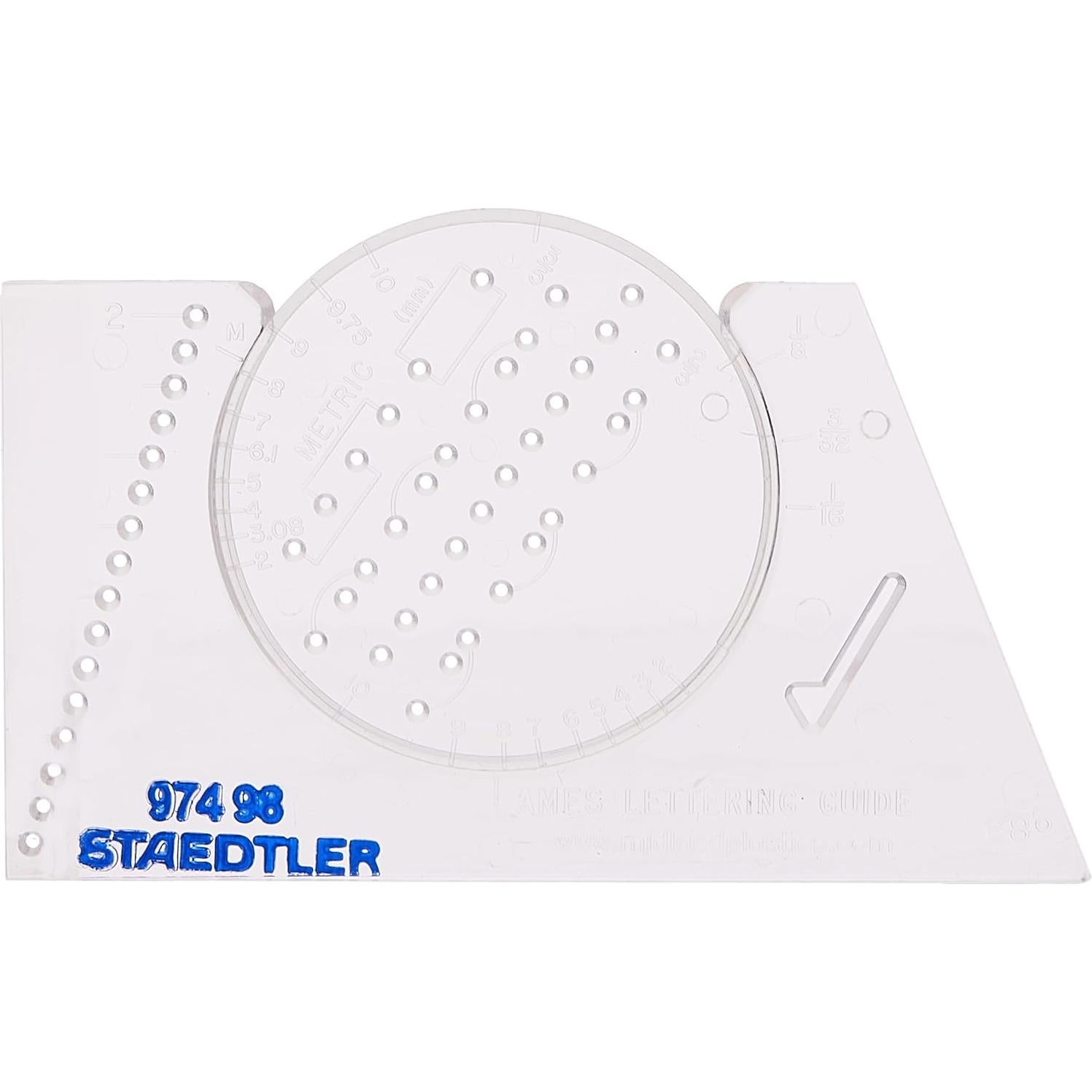 Guía de Letras Staedtler Mars 974 98BK para Dibujar