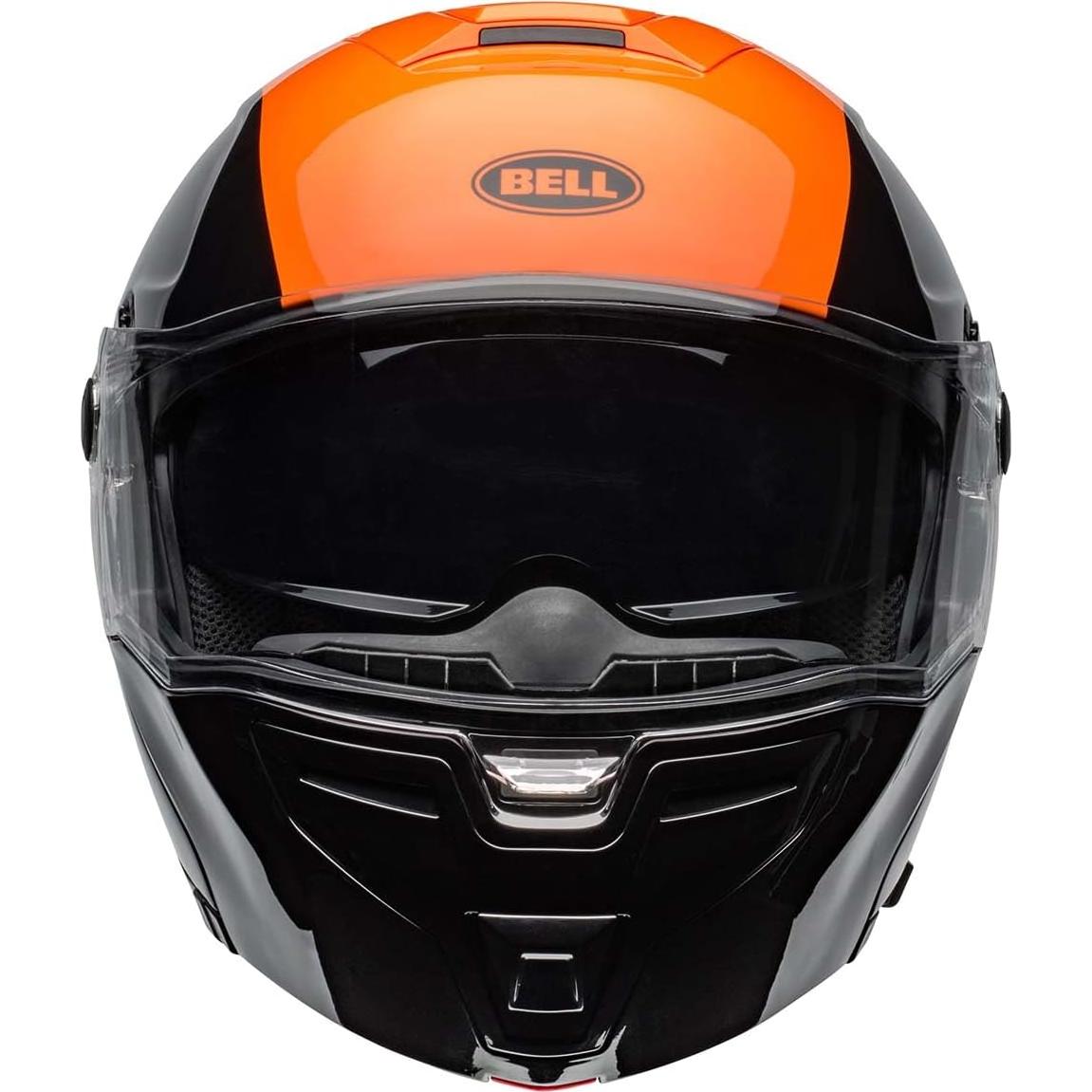 Casco Modular BELL SRT Negro/Naranja Pequeño Fibra de Vidrio