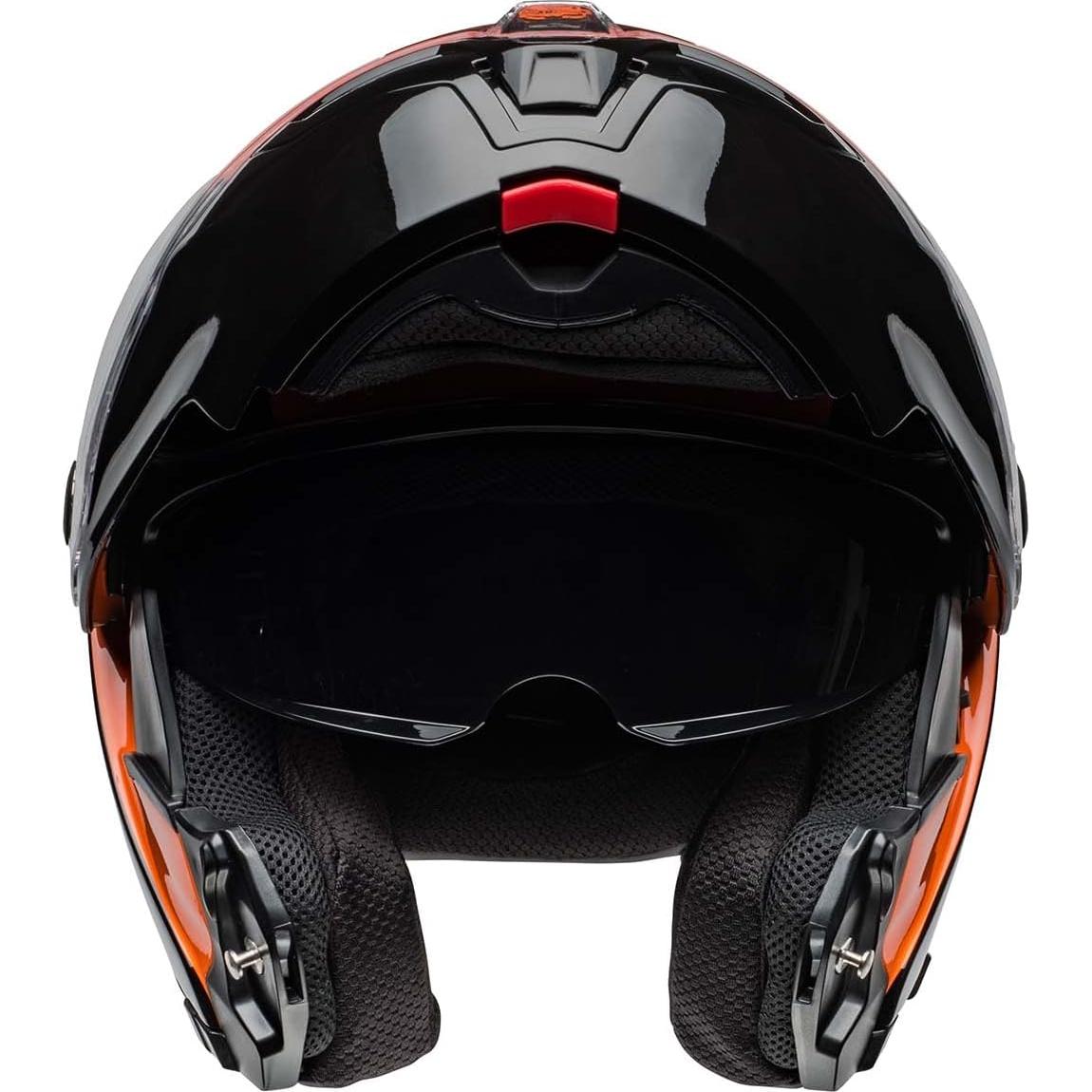 Casco Modular BELL SRT Negro/Naranja Pequeño Fibra de Vidrio