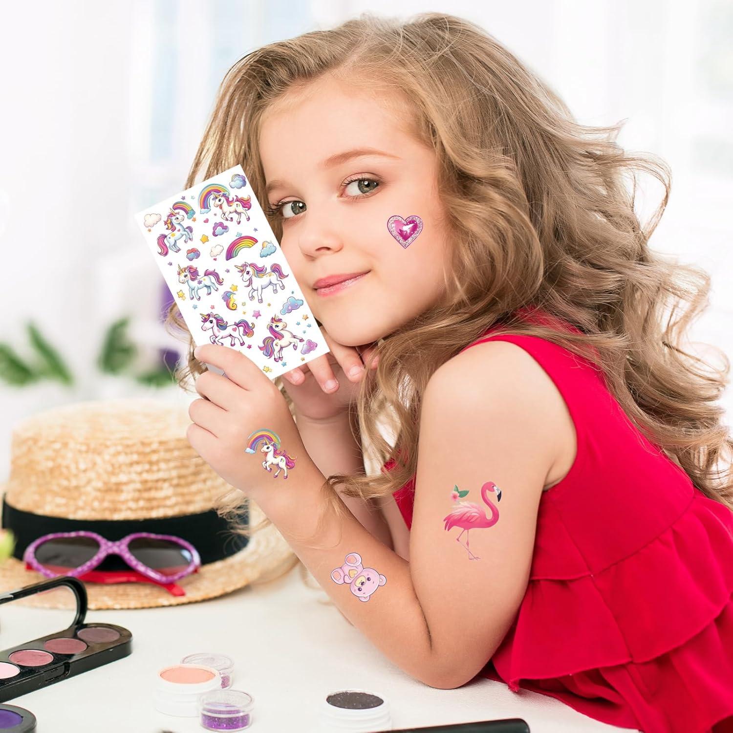 Set de Tatuajes Temporales para Niños Keikihipa 350+ Estilos