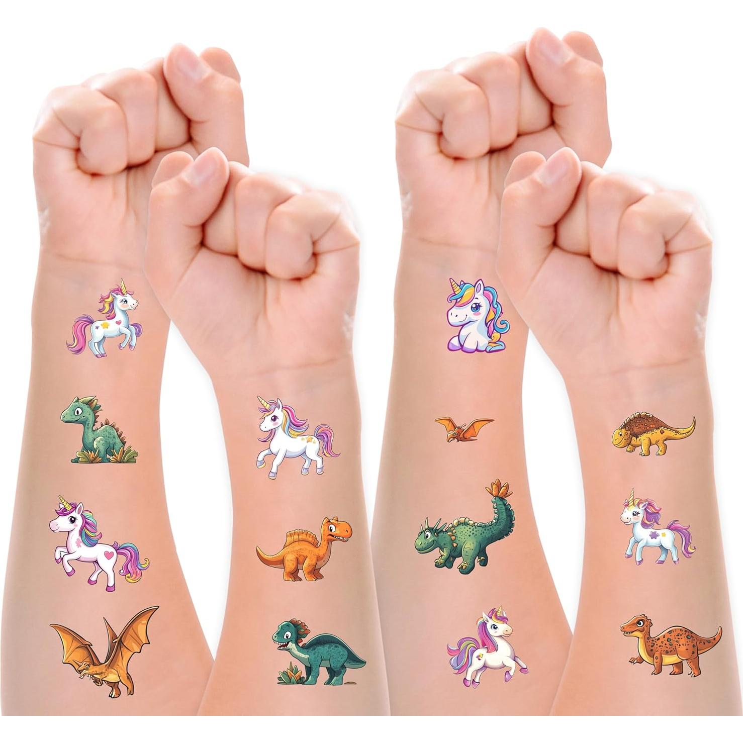 Set de Tatuajes Temporales para Niños Keikihipa 350+ Estilos