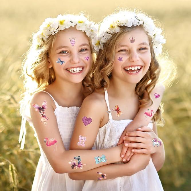 Set de Tatuajes Temporales para Niños Keikihipa 350+ Estilos