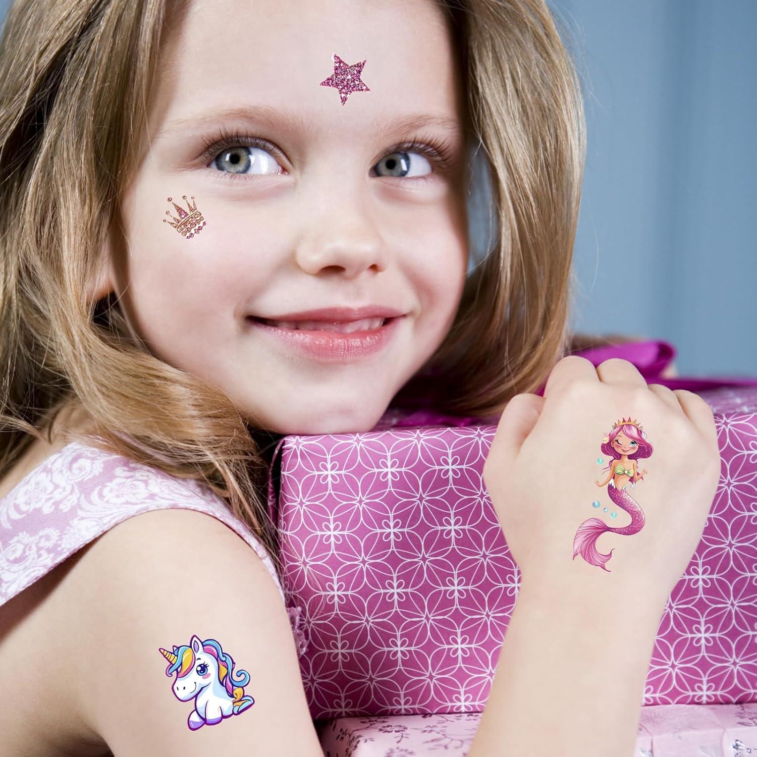 Set de Tatuajes Temporales para Niños Keikihipa 350+ Estilos