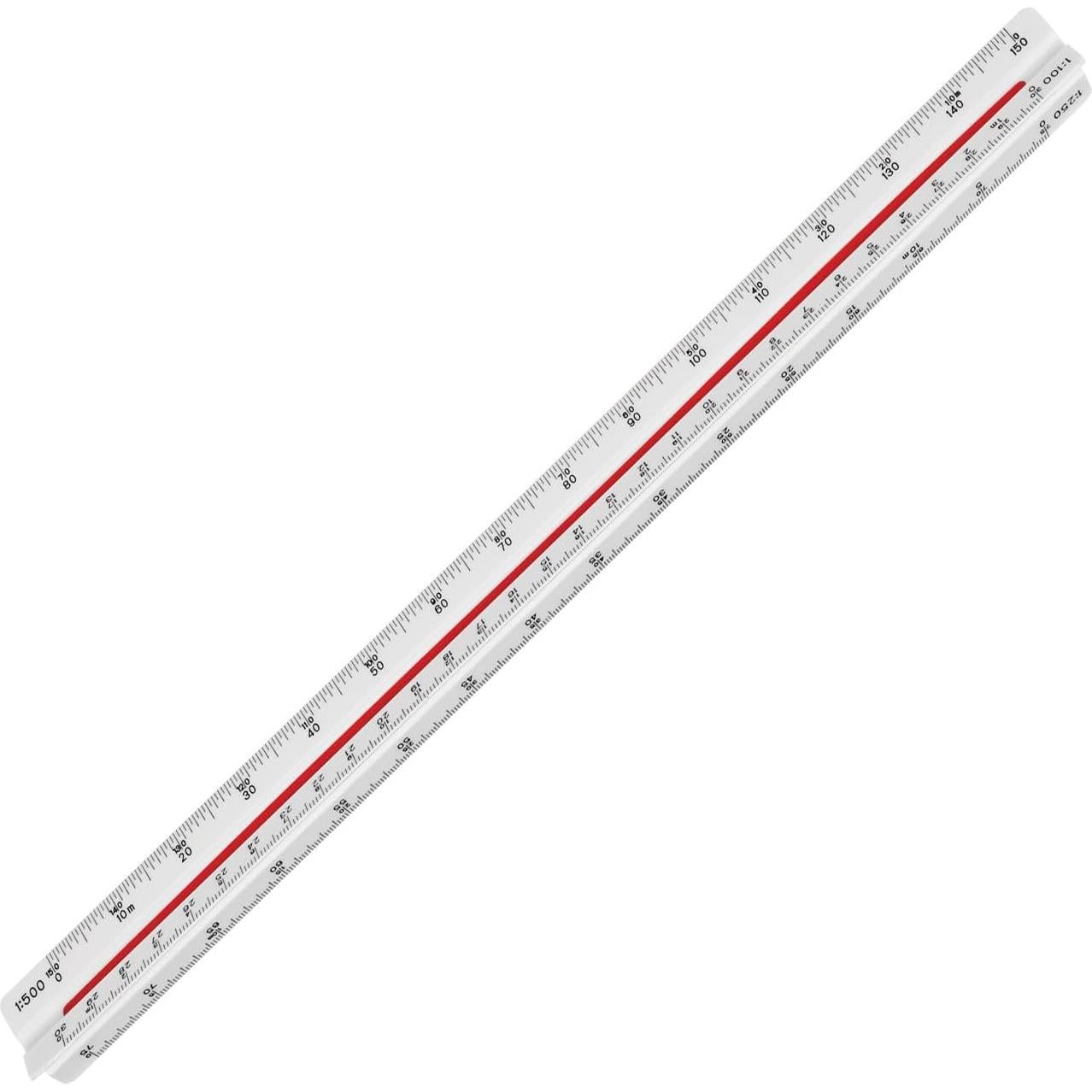 Regla de Escala Triangular STAEDTLER 30.48cm 6 Escalas Codificadas