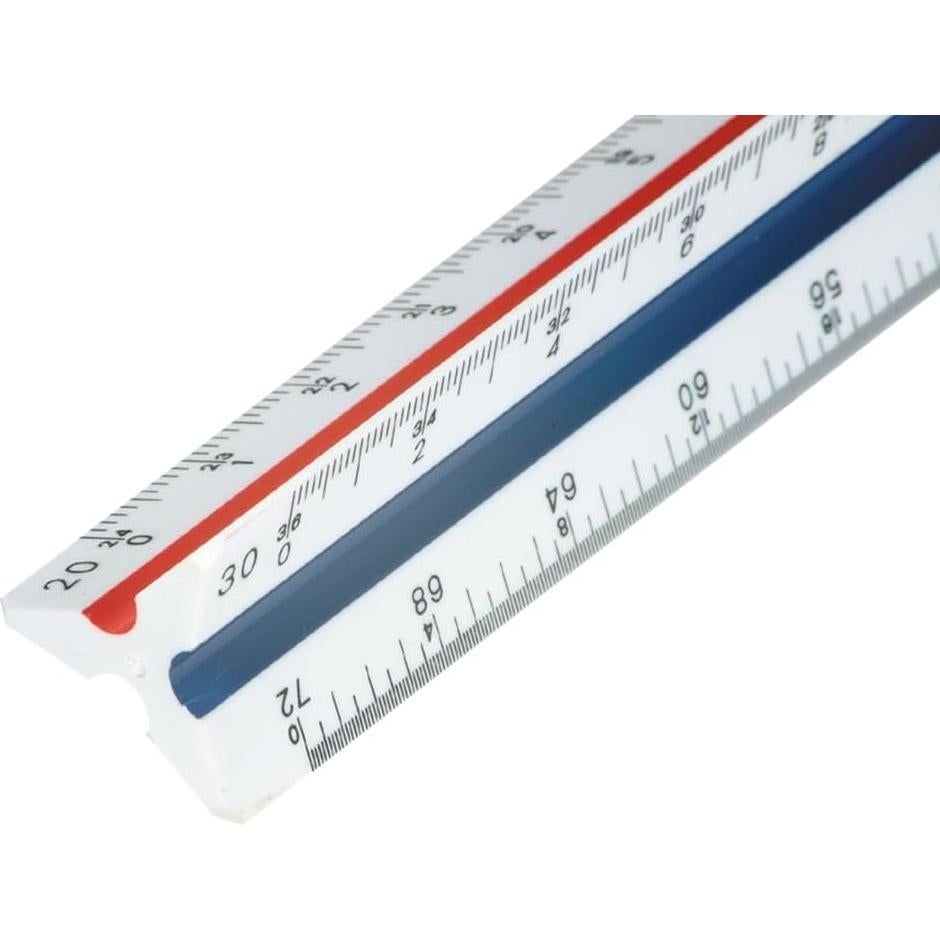 Regla Triangular para Ingenieros Staedtler 30.48 cm 98718-34BK