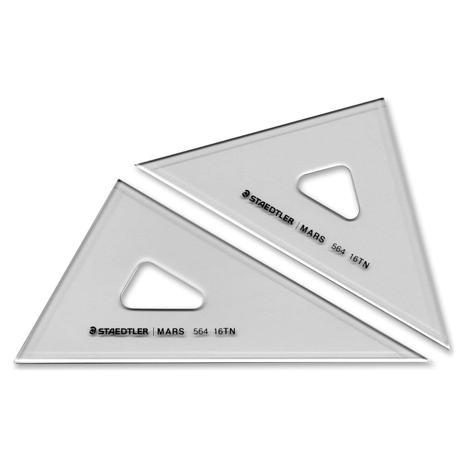 Regla Triangular Acrílica Staedtler 564 16 TN 16cm