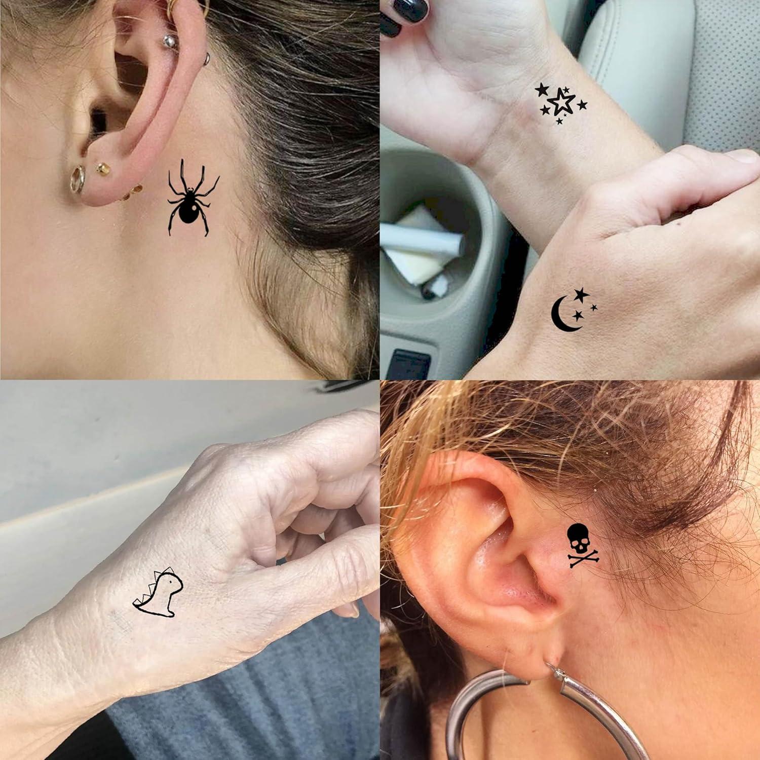 Tatuajes Temporales JOEHAPY 28 Hojas 504 PCS Para Niños y Adultos