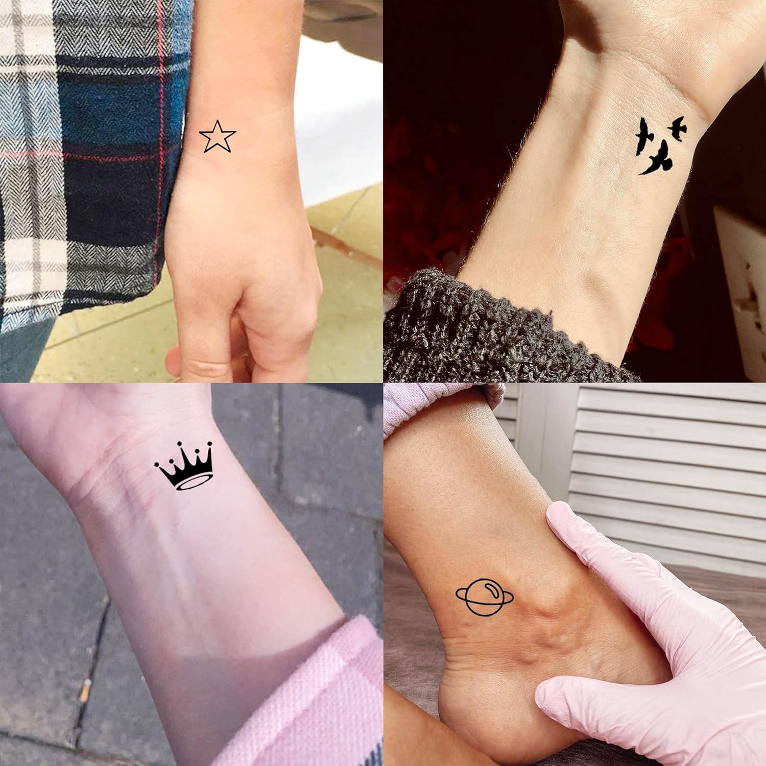 Tatuajes Temporales JOEHAPY 28 Hojas 504 PCS Para Niños y Adultos