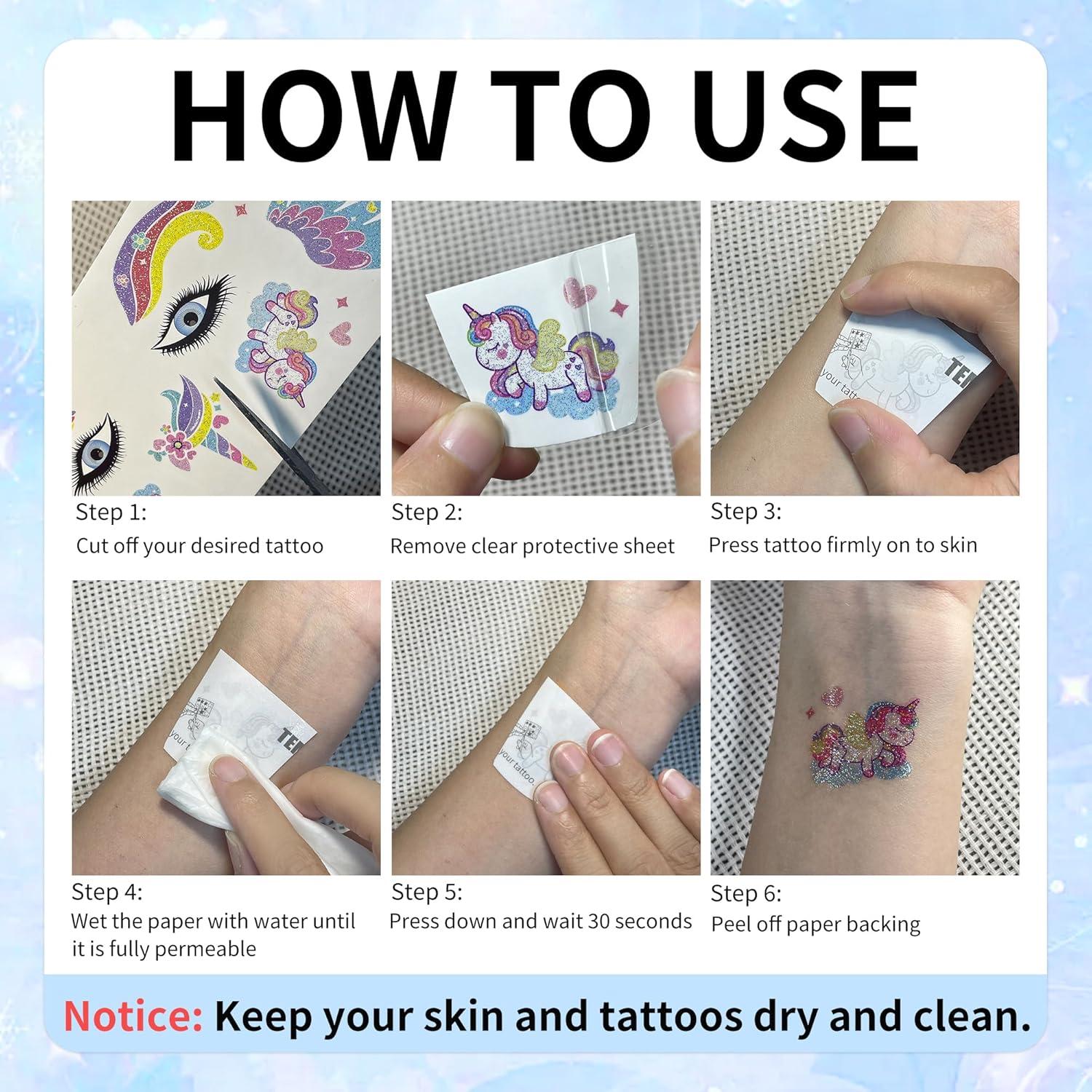 Tatuajes Temporales de Animales JoyfulGlam - 60 PCS