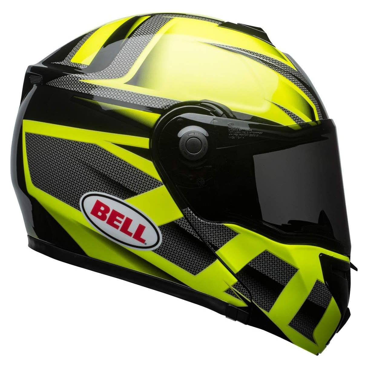 Casco Modular Bell SRT Verde Hi-Viz/Negro Pequeño