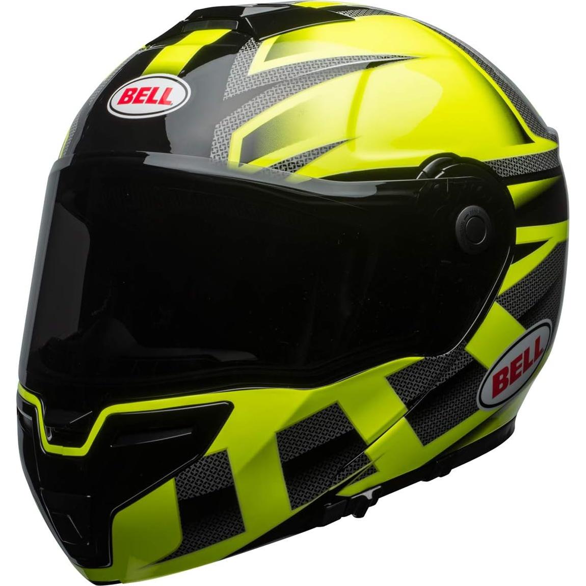 Casco Modular Bell SRT Verde Hi-Viz/Negro Pequeño