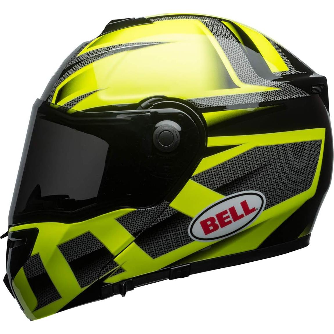 Casco Modular Bell SRT Verde Hi-Viz/Negro Pequeño