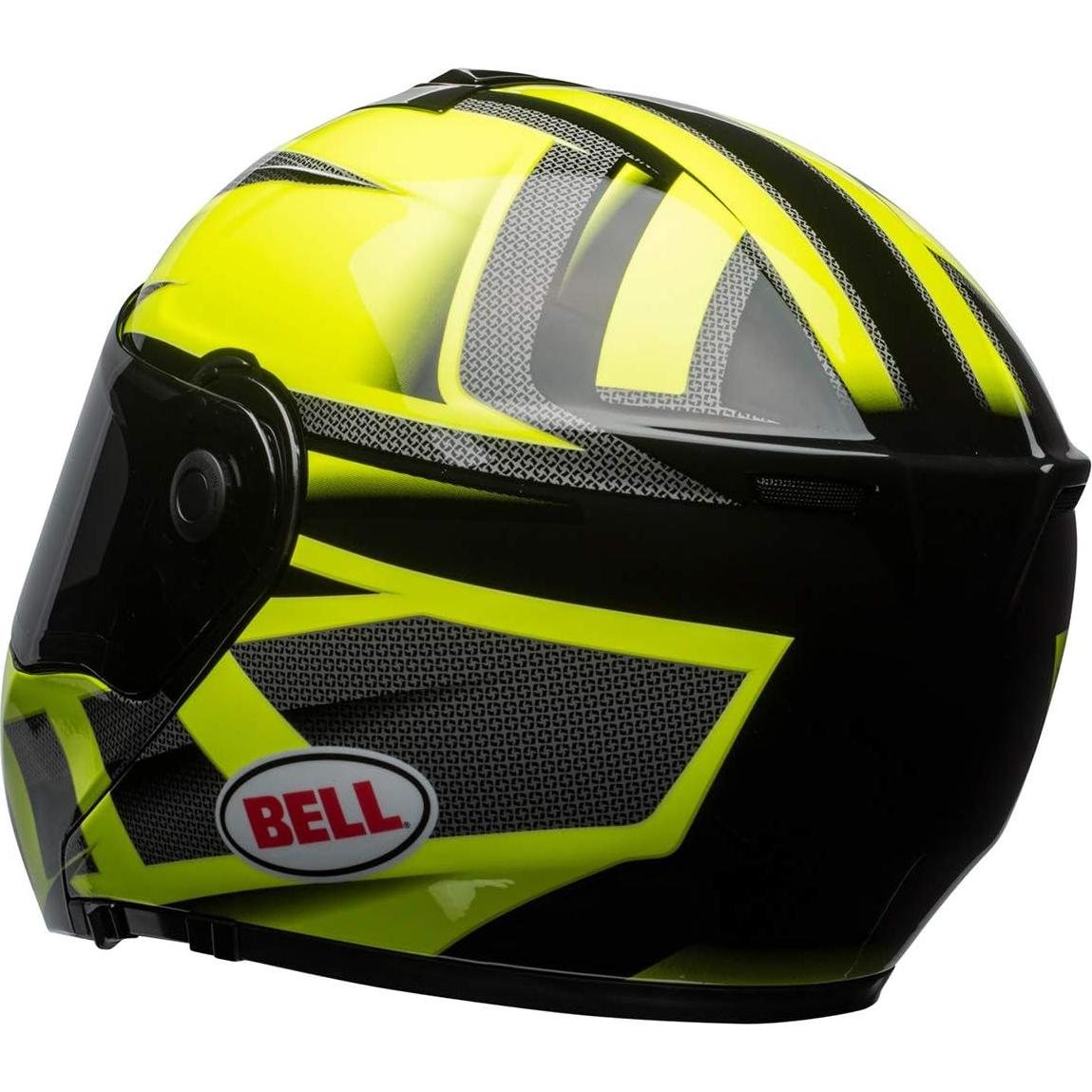Casco Modular Bell SRT Verde Hi-Viz/Negro Pequeño