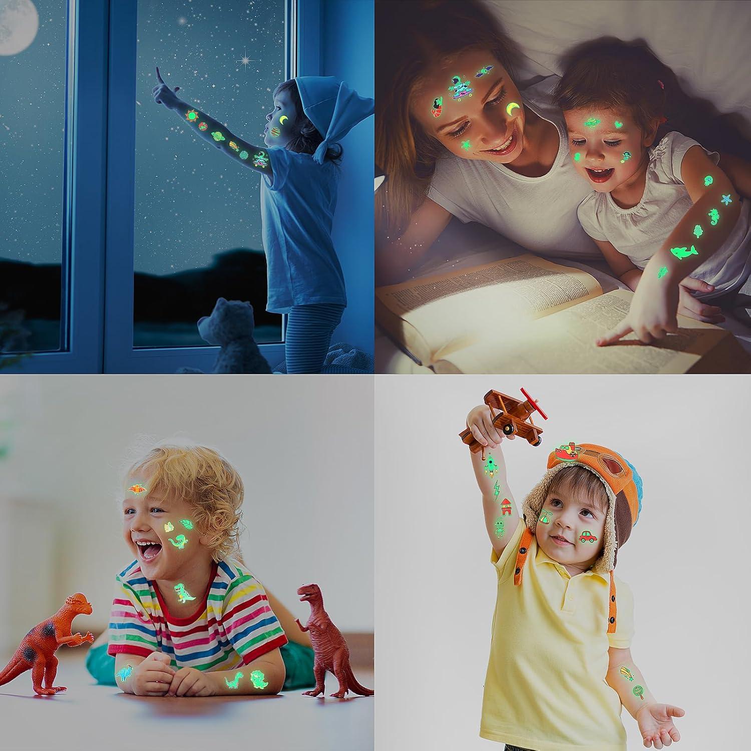 Tatuajes Temporales Brillantes Sinmoe 30 Hojas 400 Piezas