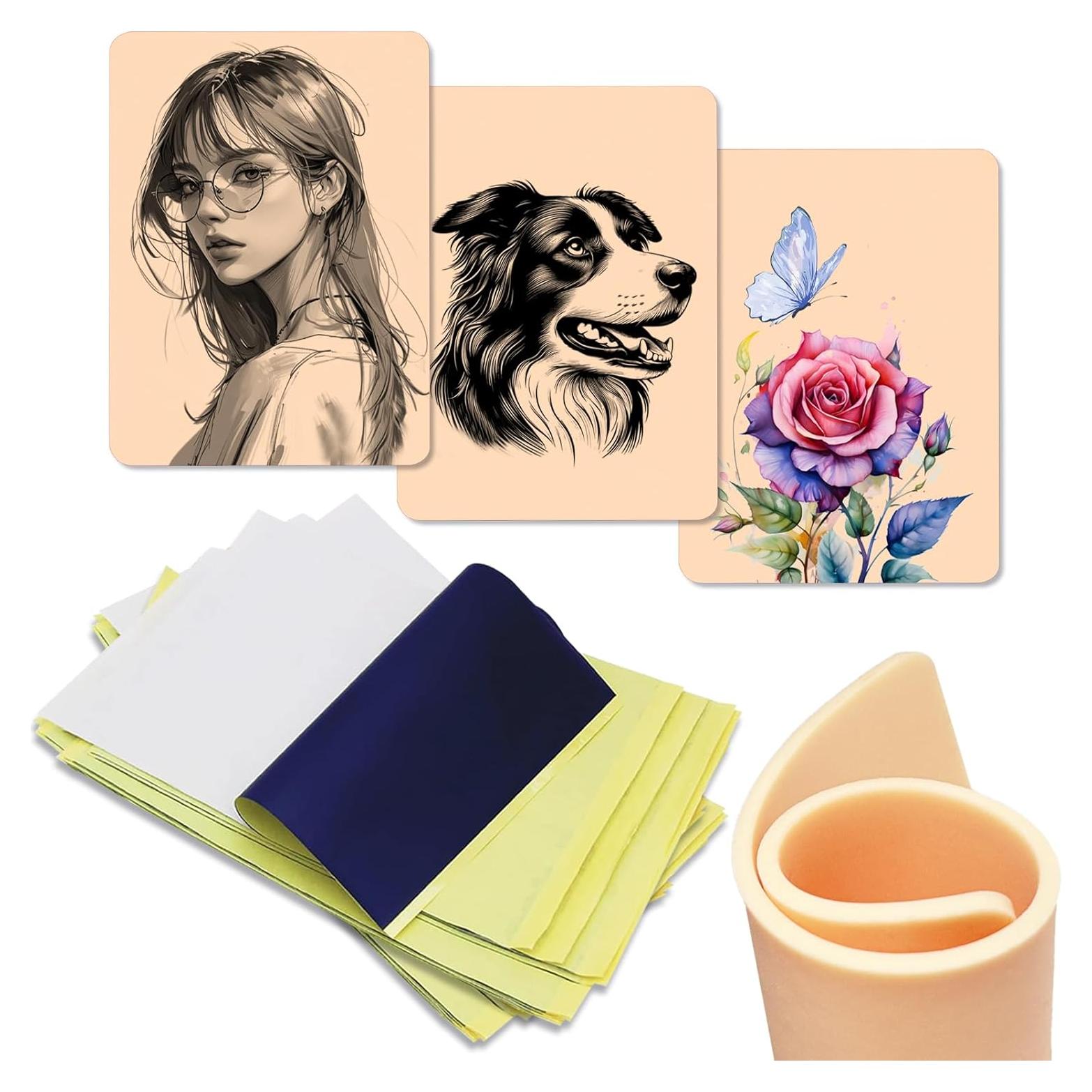 Kit de Pieles de Práctica para Tatuaje Valehos 3mm 3PCS