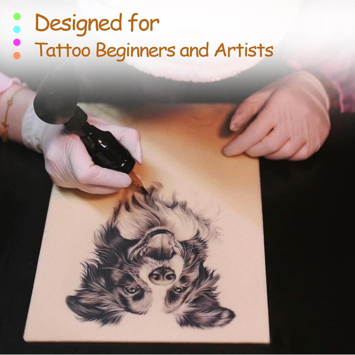 Kit de Pieles de Práctica para Tatuaje Valehos 3mm 3PCS