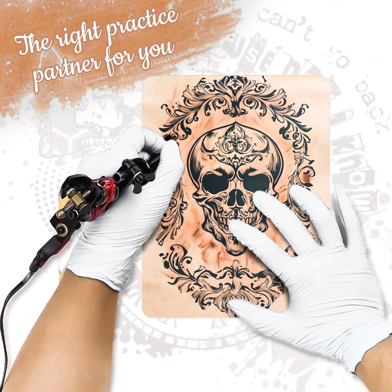 10 Pieles de Práctica para Tatuaje LY-Tattoo 18.8x14.2cm