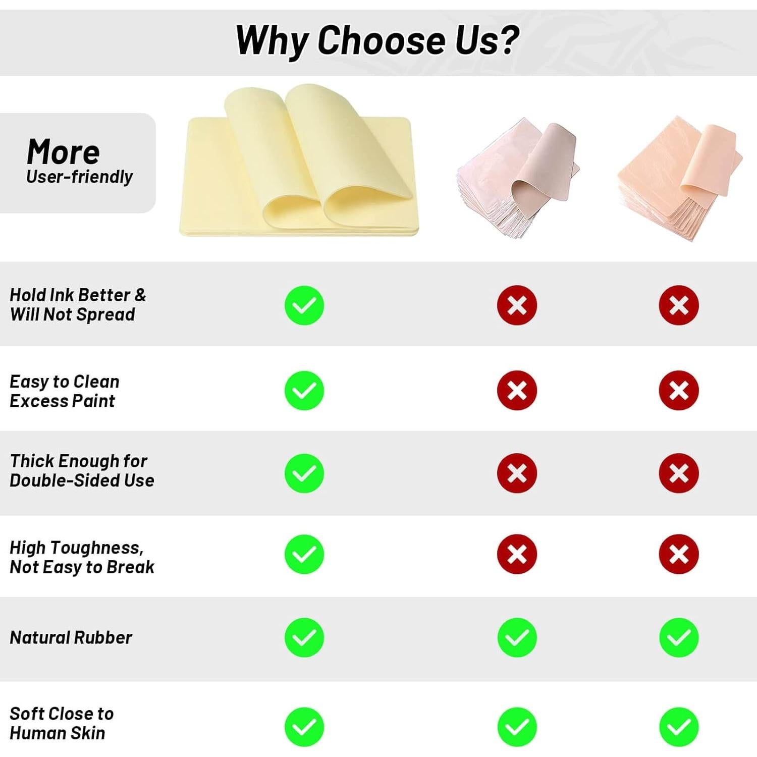 Kit de Práctica de Tatuaje Modacraft 18 Piezas Silicona