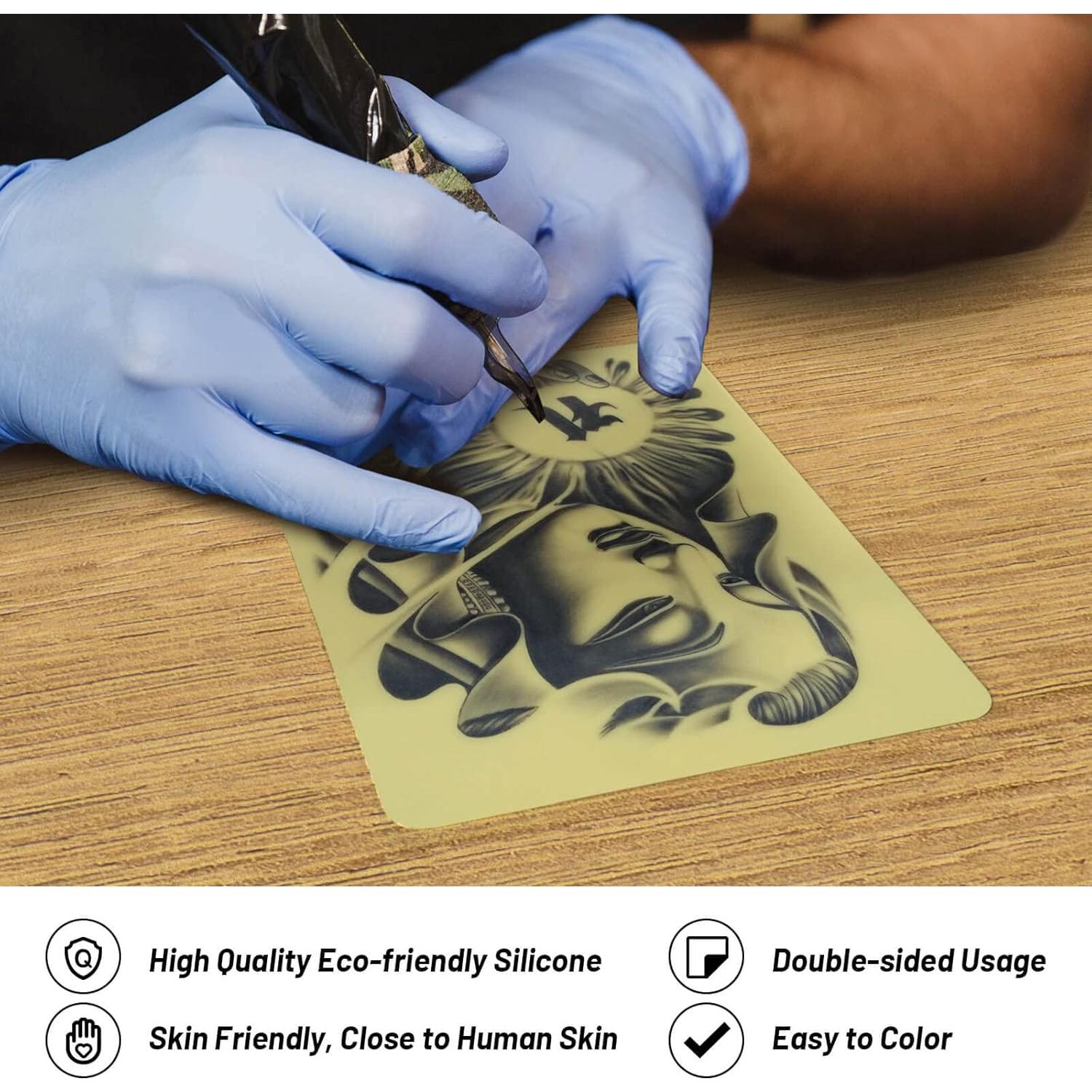 Kit de Práctica de Tatuaje Modacraft 18 Piezas Silicona