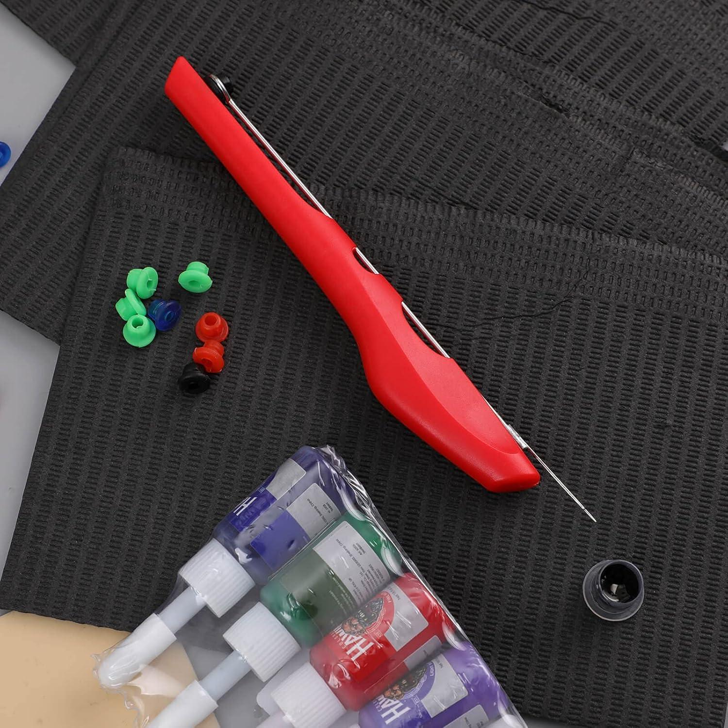 Kit de Tatuaje Hawink GK-HW803TN01-2 con 7 Tintas y 20 Agujas