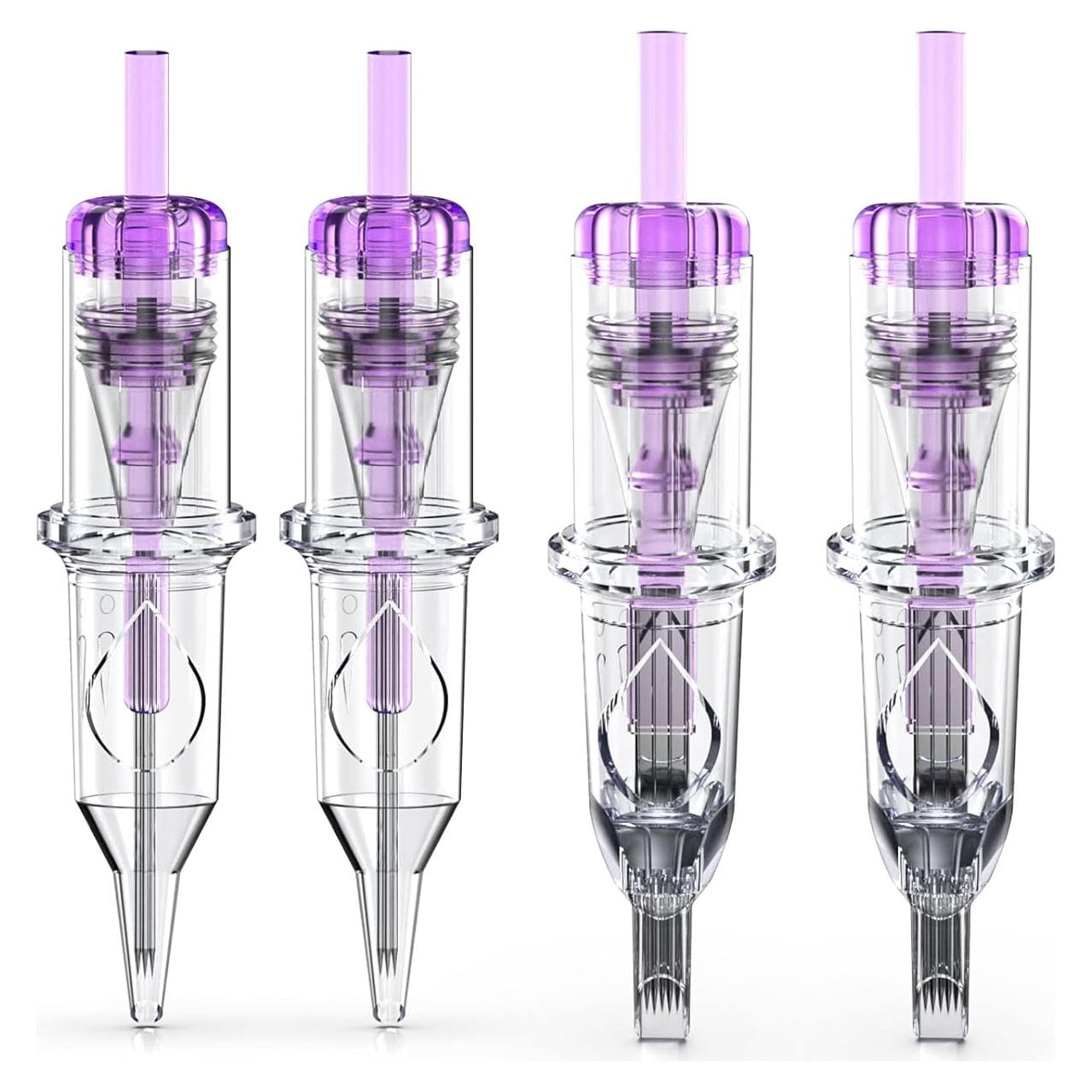 Agujas de Cartucho de Tatuaje Wormhole 20pcs Mixtas 3RL 5RL 5RM 7RM