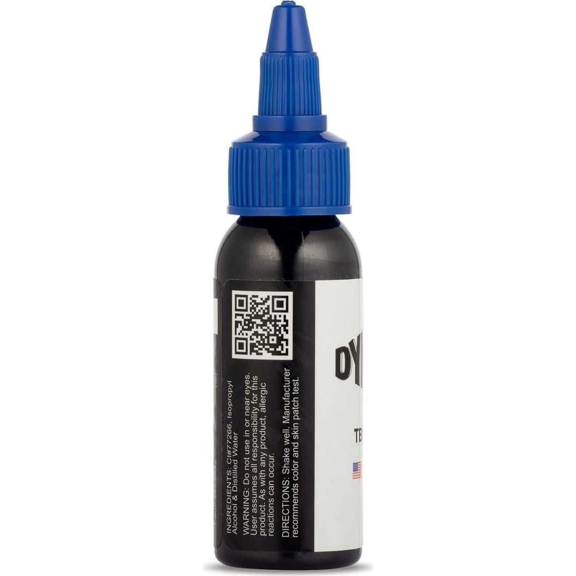 Botella de Tinta Negra Dynamic Color Co 1oz Vegana