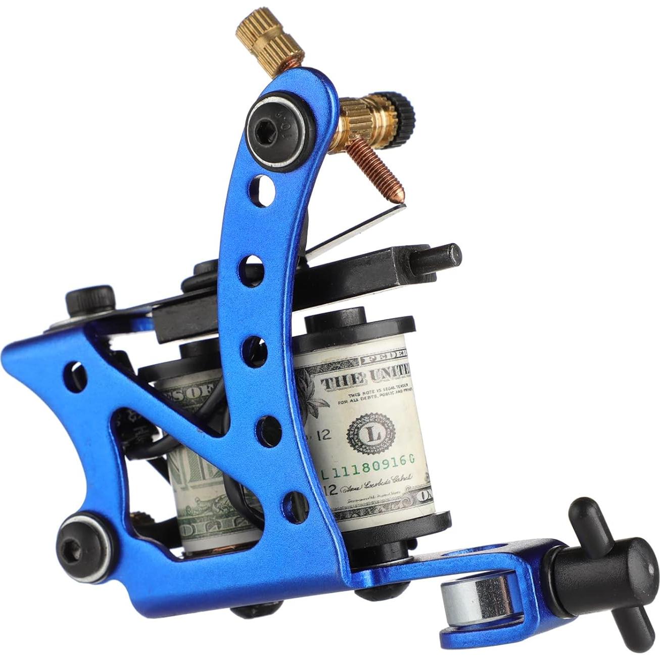 Kit de Tatuaje Completo Solong TK453 - 4 Máquinas, 54 Tintas