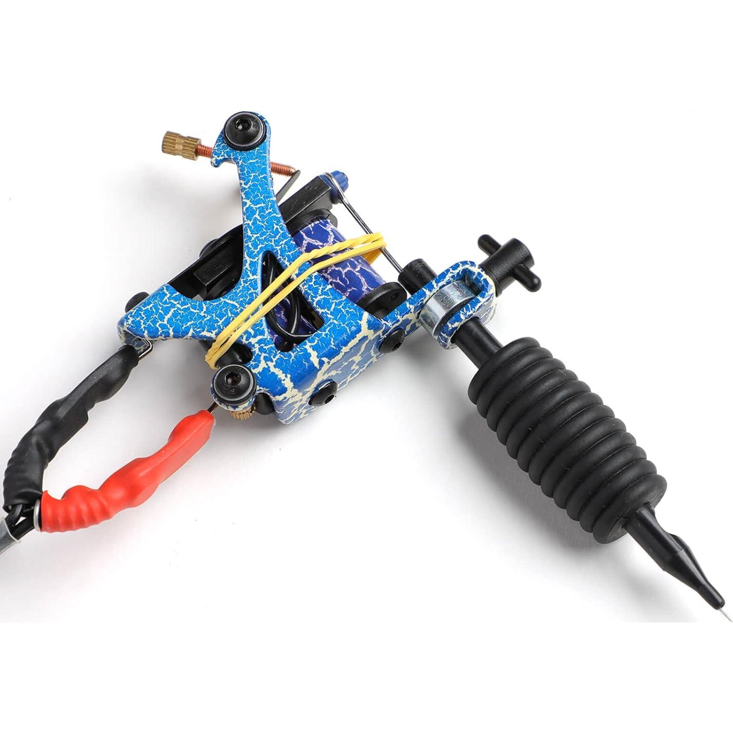 Kit de Tatuaje Completo Solong TK453 - 4 Máquinas, 54 Tintas