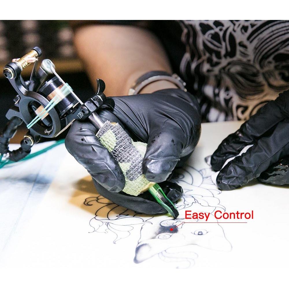 Kit de Tatuaje Completo Dragonhawk - 2 Máquinas, Tinta y Agujas