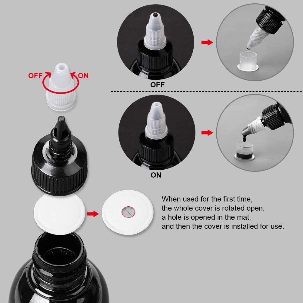 Tinta para Tatuajes STIGMA Negra 120ml Lining Profesional