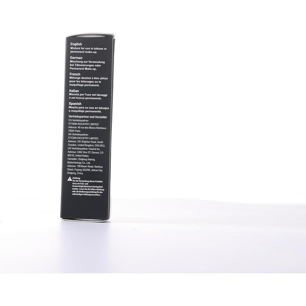 Tinta para Tatuajes PFARRER Negra 30ml Vegana Alta Calidad