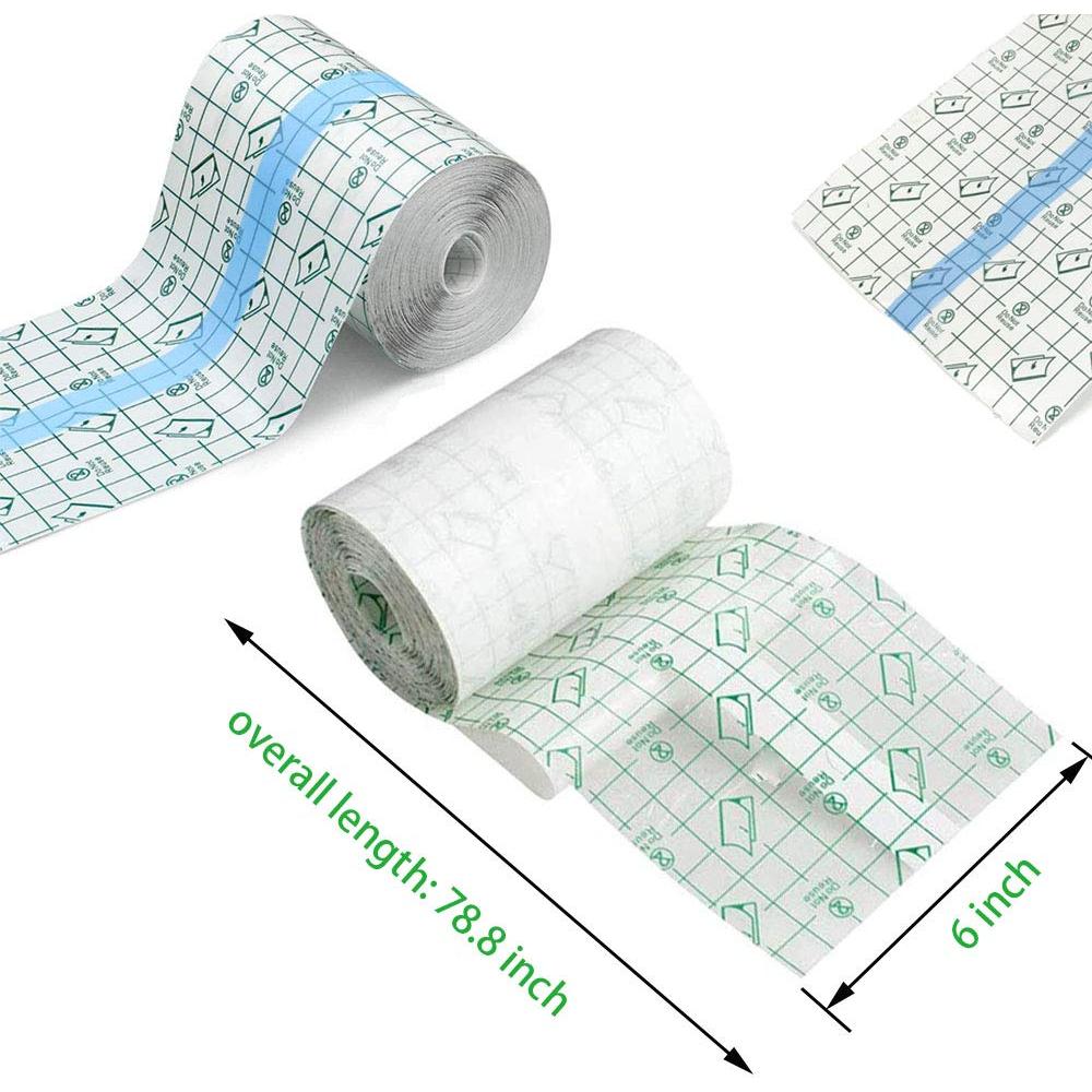 Rollo Vendaje Tatuajes Flatoedu 15.24cm x 1.83m Impermeable