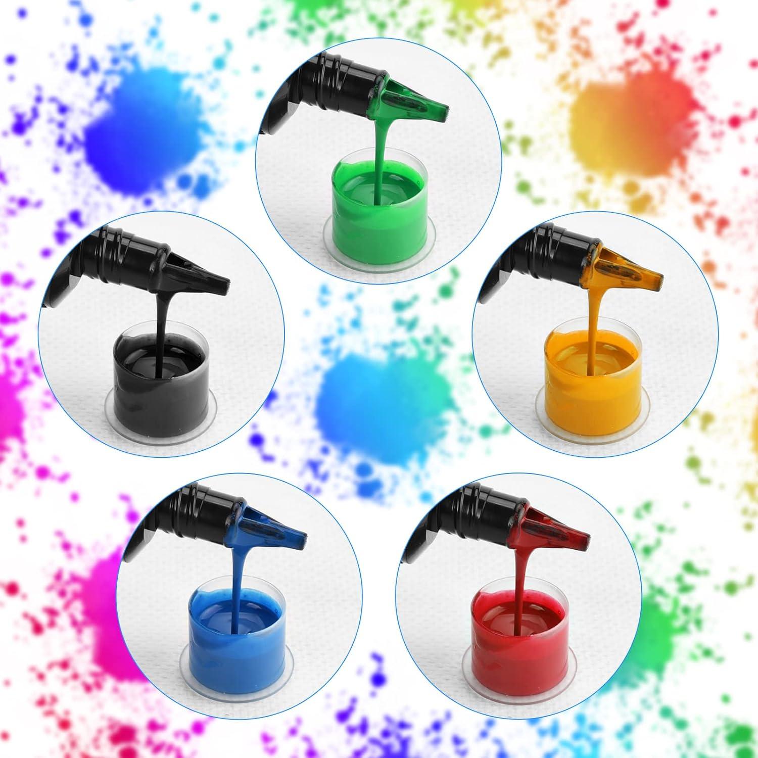 Tinta de Tatuaje ATOMUS 5 Colores 30ml Natural No Tóxica