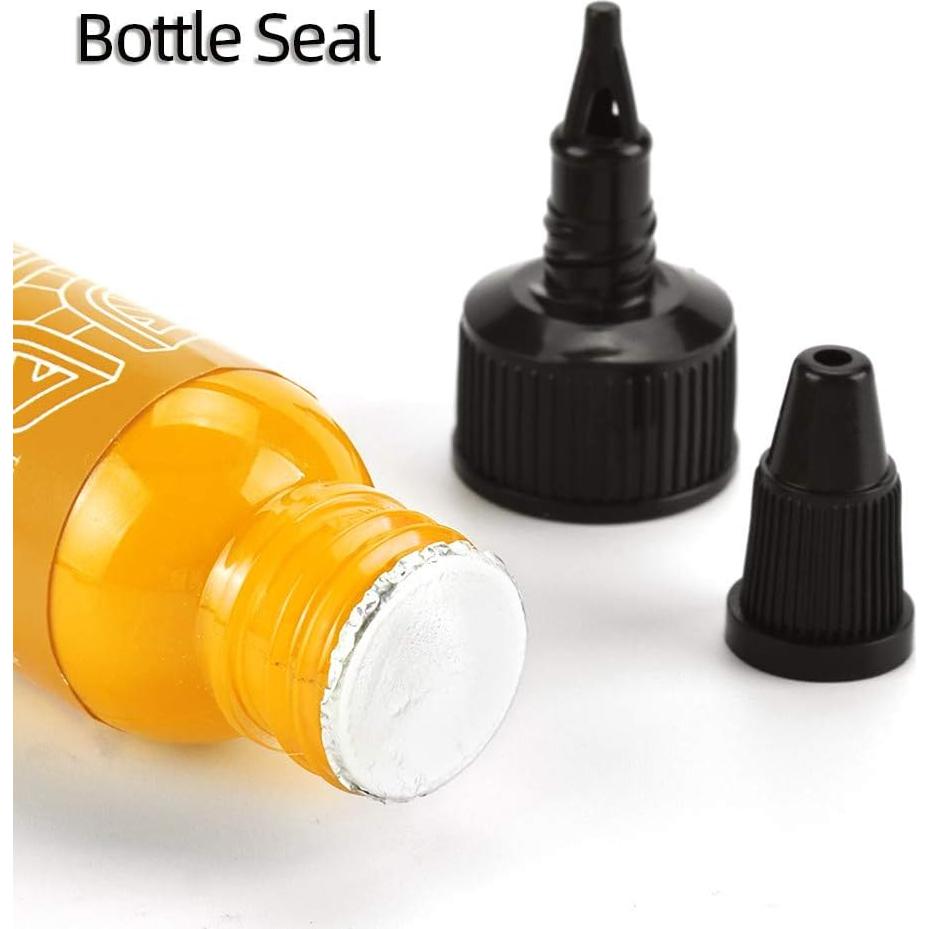 Tinta de Tatuaje ATOMUS 5 Colores 30ml Natural No Tóxica