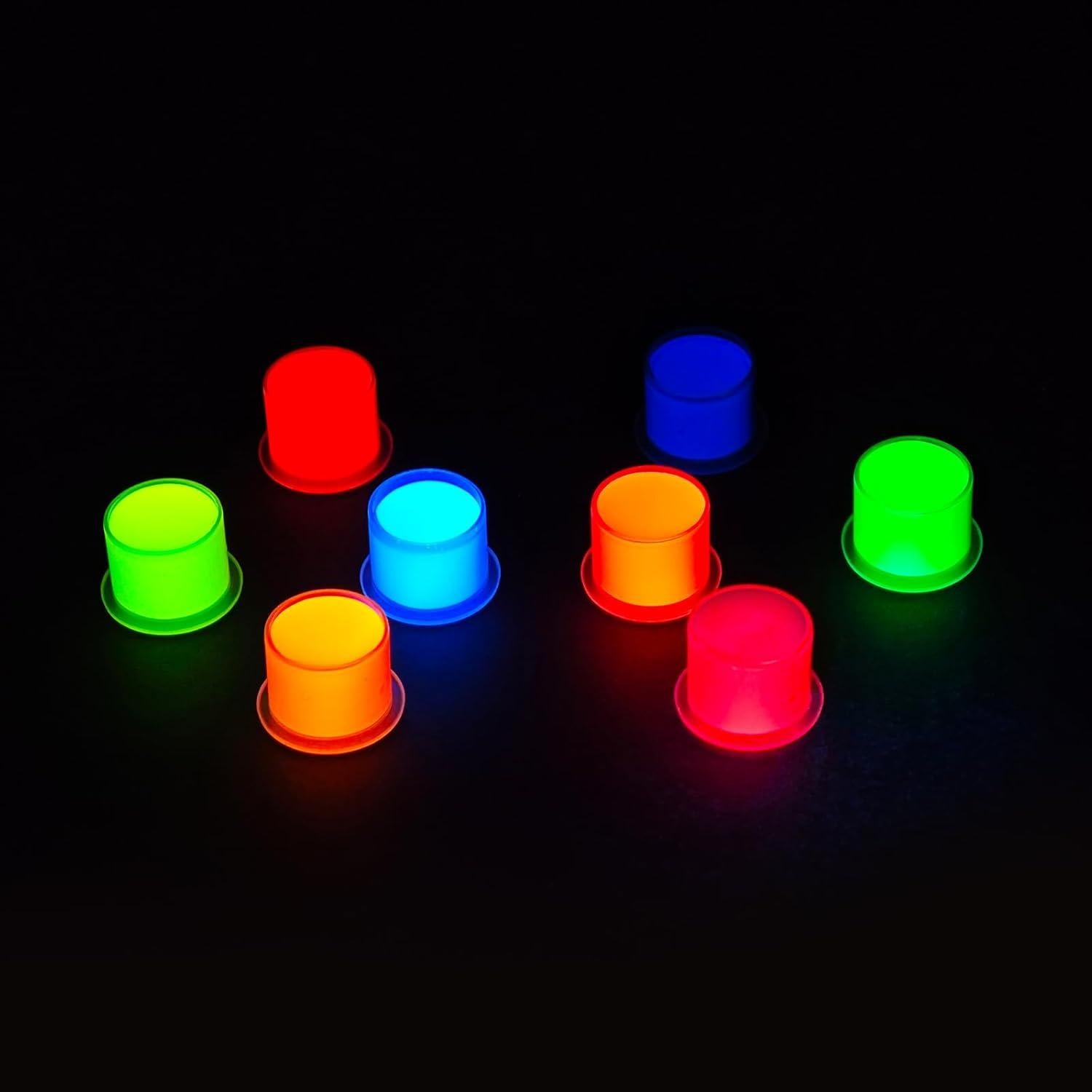 Set de Tinta UV para Tatuajes EIPTWH 8 Colores 15ml