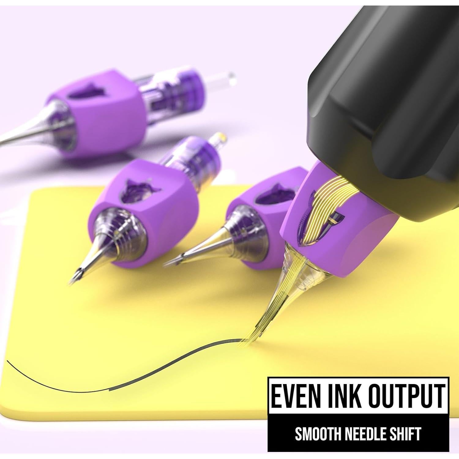 Agujas de Tatuaje Wormhole 50pcs Cartucho Mixto #12 Liner