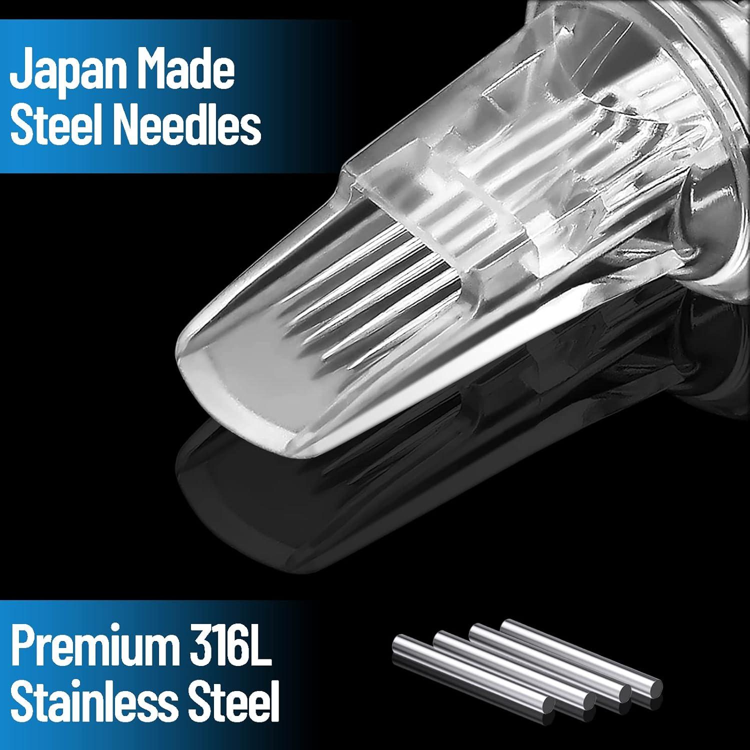 Agujas de Cartucho para Tatuar MIUXIA 40Pcs Mezcla Variada