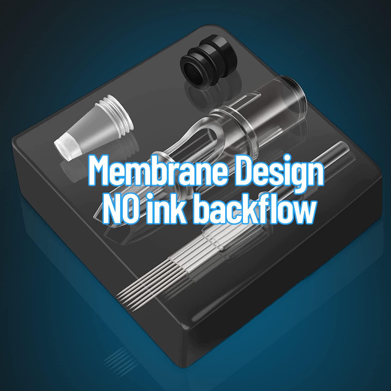 Agujas de Cartucho para Tatuar MIUXIA 40Pcs Mezcla Variada