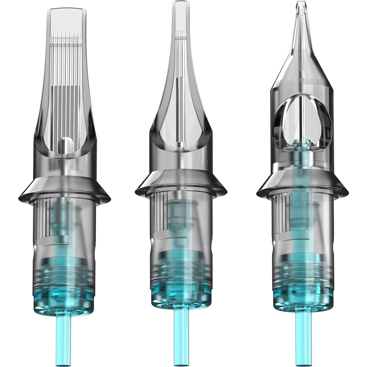 Agujas de Tatuaje Cartucho STIGMA 50pcs Acuamarina 0.35mm