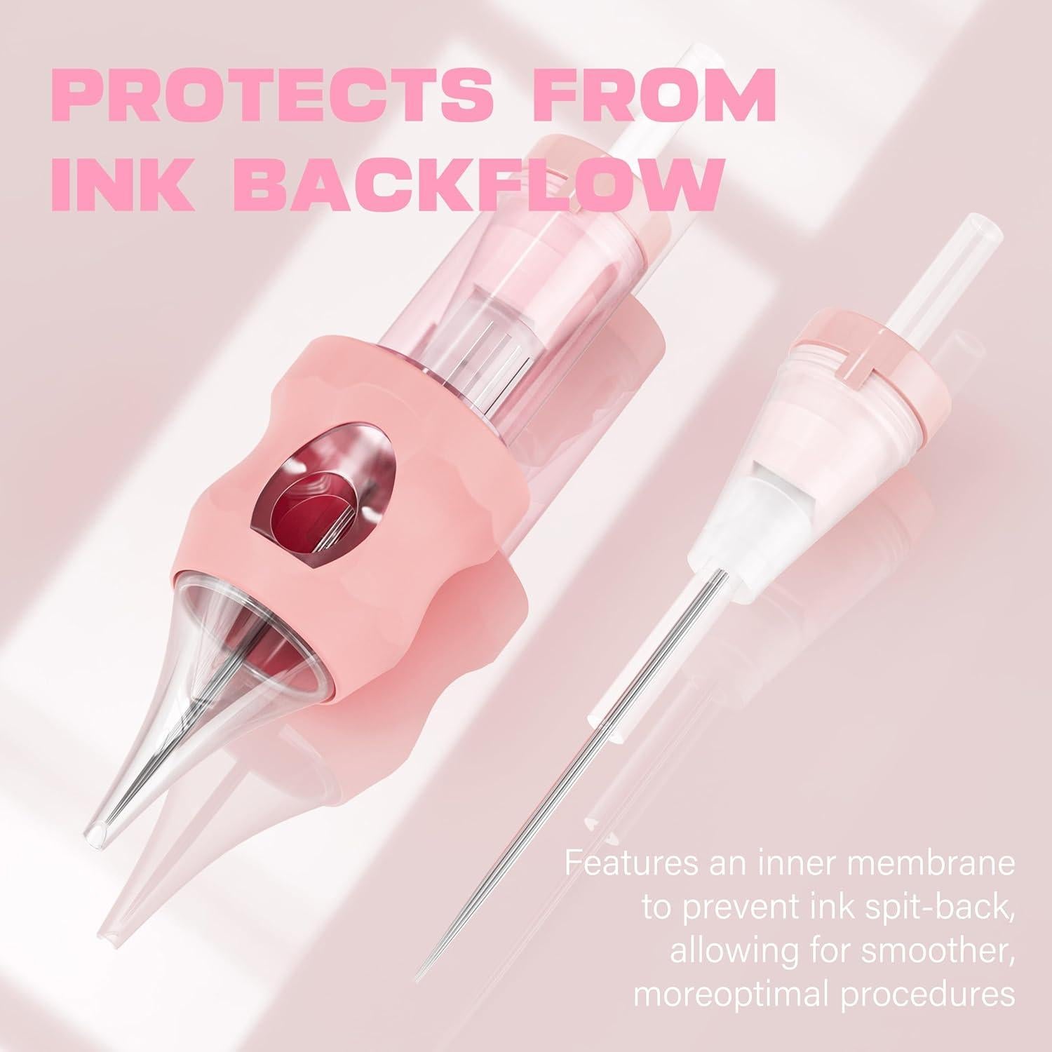 50 Agujas de Cartucho Tatuaje Neebol #12 Liner y Shader