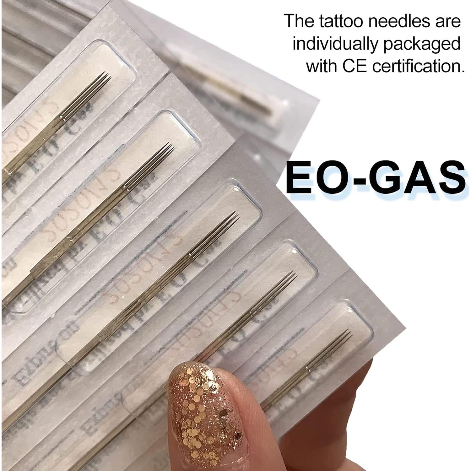 Agujas de Tatuaje TONBAO 50pcs Mezcladas Liner y Shader