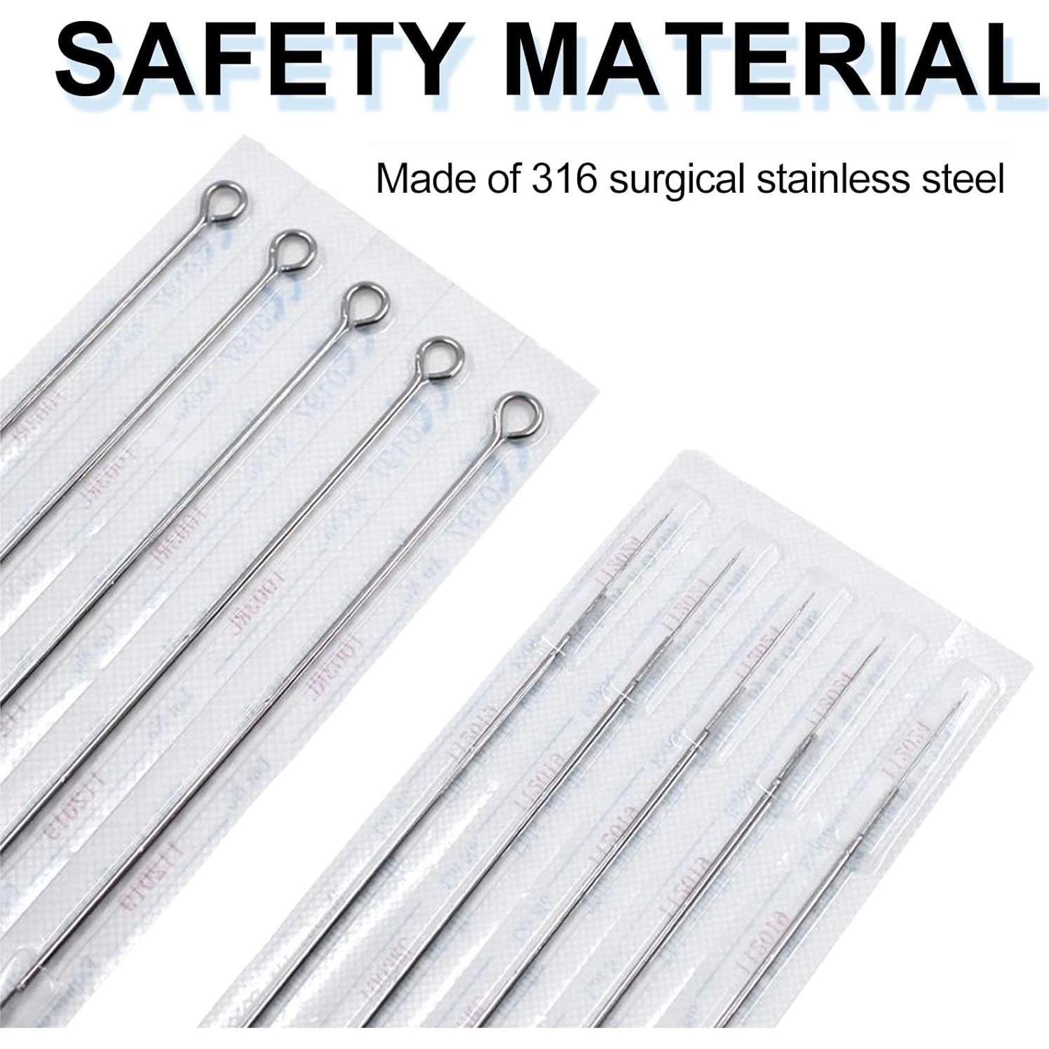 Agujas de Tatuaje TONBAO 50pcs Mezcladas Liner y Shader