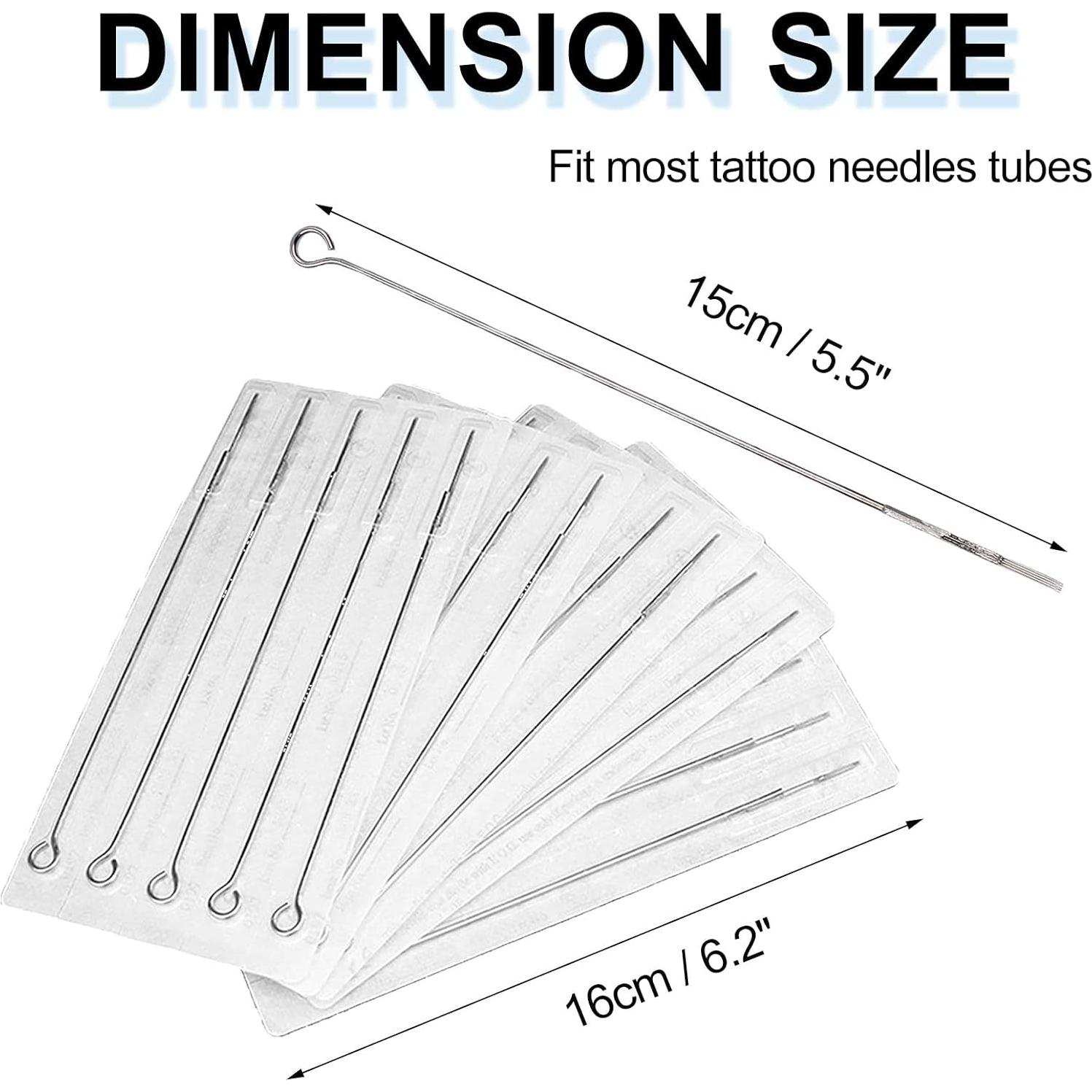 Agujas de Tatuaje TONBAO 50pcs Mezcladas Liner y Shader