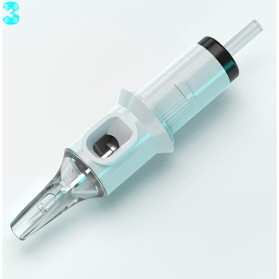 Cartuchos de Agujas de Tatuaje Hawink 50 Pcs Mezclados #12 Liner