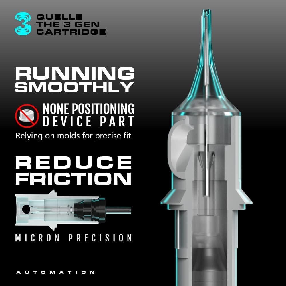 Cartuchos de Agujas de Tatuaje Hawink 50 Pcs Mezclados #12 Liner