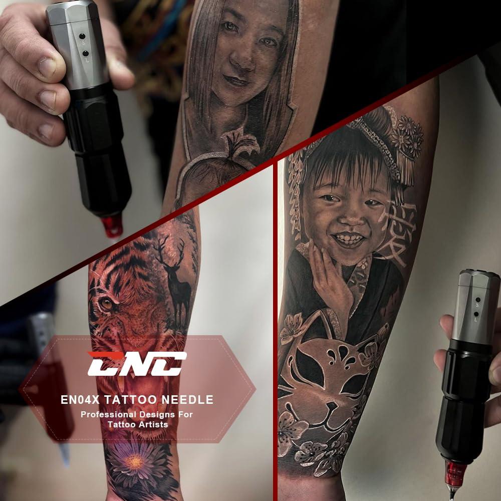 Cartucho de Agujas de Tatuaje CNC 5RL 20 Pcs Redondas con Membrana